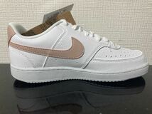 新品24cmナイキコートビジョンピンクオックスフォード ホワイトCOURTVISION白エアフォース1AF1好きにNIKEレディーススニーカー_画像8