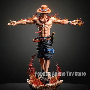 ワンピース　ONE PIECE エース フィギュア 28cm エフェクトつき