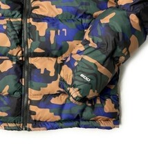 1円～!売切!【正規新品】THE NORTH FACE PRINTED HYDRENALITE HOODIE ダウンジャケット US限定 軽量 最新 防寒(L)茶 黒 迷彩柄190122-130_画像5