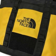 1円～!売切!【正規新品】THE NORTH FACE EXPLORE UTILITY TOTE トートバッグ 大容量 2WAY US限定 キャンプ 男女兼用(OS/17L)黄 黒180626-35_画像3