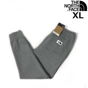 1円～!売切!【正規新品】THE NORTH FACE◆HERITAGE PATCH JOGGERS ジョガーパンツ US限定 ロゴパッチ 裏起毛(XL)グレー 190110-25