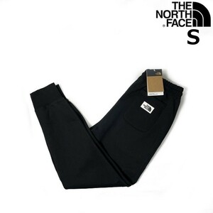 1円～!売切!【正規新品】THE NORTH FACE◆HERITAGE PATCH JOGGERS ジョガーパンツ スウェット US限定 ロゴパッチ 裏起毛(S)黒 190110-25