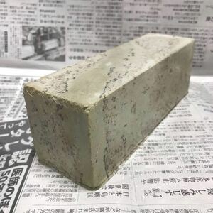 会津砥？ 天然砥石 約2.1kg 中砥石 希少 良質 大型 砥石 刃物 研ぎ 大工道具 鉋 鑿 japanese natural stone aizu? 