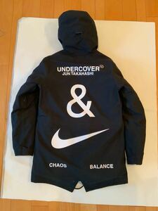 undercover nike ダウンジャケット　モッズコート　