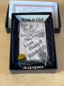 最安値 SCANDAL zippo ジッポー ZIPPO ライター　スキャンダル 新品未使用