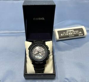 CASIO PRO TREK PRW-5050BN-１JF　ソーラー電波時計