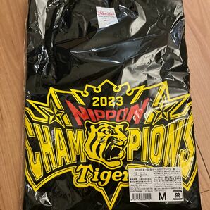 阪神タイガース　2023 日本一記念 ビールかけTシャツ　Mサイズ　ミズノ