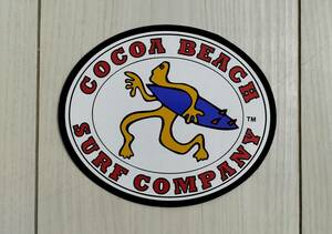 COCOA BEACH SURF COMPANY ステッカー