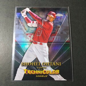 大谷翔平 2023 Topps Chrome Technicolor #TT-2 リフラクターカード