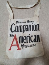 ビンテージ　1930s　40s　magazinebag　newspaperbag　ニュースペーパーバック　totebag　トートバッグ ショルダー_画像1