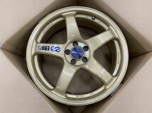 Enkei PF05 Gold 5H PCD100 18 7.5J +48 GR86 GT86 BRZ ZN8 ZN6 ZD8 ZC6_画像7