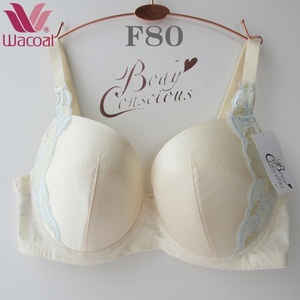 新品タグ付き☆F80☆ワコール　body conscious ボディコンシャス　　大きいサイズのブラジャー(パッドなし)　ワコールF80 