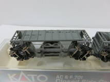 カトー　Nゲージ 　186-0107　AC&F 70t　Closed Side Coverd Hopper　CB&Q　#2　2車輌セット　貨物　KATO　　　　 04_画像6