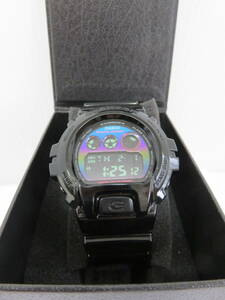 カシオ　Gショック　DW-6900RGB-1JF　バーチャルレインボー　デジタル　ブラック　美品　Casio　G-Shock