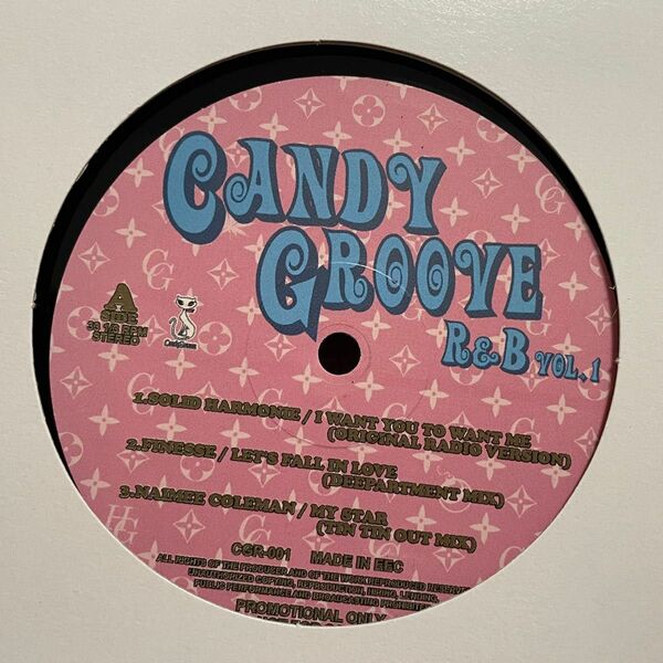 V.A. / CANDY GROOVE R&B VOL.1 / 12インチ アナログレコード / 送料込