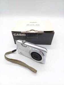 ■【通電OK】CASIO EXILIM EX-Z900 SR SET カシオ エクシリム デジカメ カメラ コンデジ シルバー 銀 充電式 26mm f=4.6-27.6mm 1:3.5-6.5 