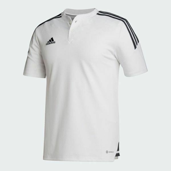 新品・アディダス・　CONDIVO 22 半袖ポロシャツ 　3XO（4XL)　白