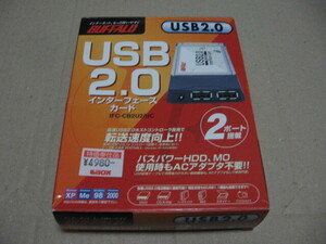 BUFFALO USB2.0 PCカード IFC-CB2U2 メルコ　