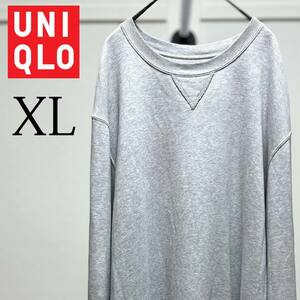 UNIQLOユニクロ/トレーナー/グレー/XL