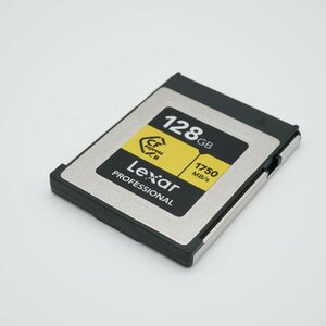 ほぼ新品 LEXAR (レキサー) CFexpress TypeB メモリーカード 128GB LCXEXP0128G-RNENJ