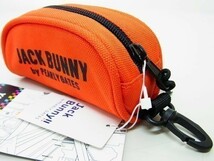 1円★Jack Bunny by PEARLYGATES パーリーゲイツ★YAK PAK ヤックパック ボールケース★2個収納【262-6184421】オレンジ橙【本物保証】_画像1