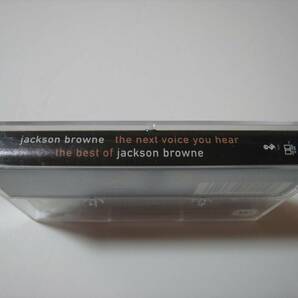 【カセットテープ】 JACKSON BROWNE / THE NEXT VOICE YOU HEAR THE BEST OF JACKSON BROWNE US版 ジャクソン・ブラウン ベスト・オブの画像3
