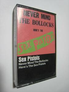 【カセットテープ】 SEX PISTOLS / NEVER MIND THE BOLLOCKS HERE'S THE SEX PISTOLS US版 セックス・ピストルズ 勝手にしやがれ！！