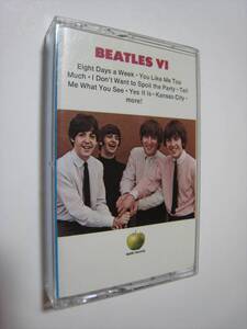 [ cassette tape ] THE BEATLES / BEATLES VI US version The * Beatles Beatles VI