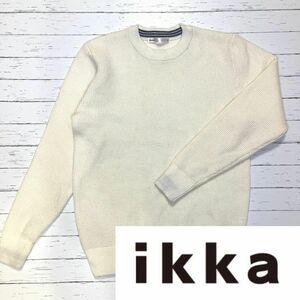 値下げ！【ikka】イッカ　メンズ　ニット　セーター　厚手