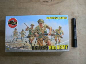 BBP581 未組立 未開封 プラモデル AIRFIX エアフィックス 1/32 BRITISH 8th ARMY イギリス 第8軍歩兵