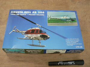 BBP683 未組立 プラモデル AGUSTA BELL AB 206 1/48 VIGILI DEL FUOCO ASTROKIT アグスタ ベル イタリア 空軍 海軍 