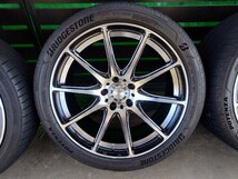 5ZIGEN ディーユーロスポーツ(D-EURO SPORT) 20インチ8.5J+35/9.5J+38 5H120 ブラックポリッシュ　4本タイヤ付きセット ＢＭＷ F07にて使用_画像4