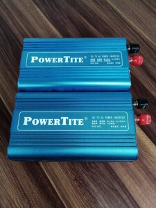 【PT008】未来舎 POWERTITE インバーター Fl-200260Bm 中古品 2個セット