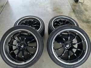 ADVAN RACINGアドバンスレーシング rs3 rz2 19インチ z33 z34 9J 10J 245/40r19 275/35r19 中古 鍛造 