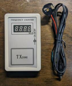 frequency counter 周波数カウンター　キーレスの周波数を検出する道具