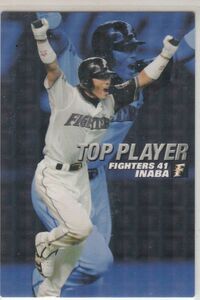 カルビープロ野球カード　2007年　TP-02稲葉篤紀　日本ハム　インサートカード　トッププレイヤー