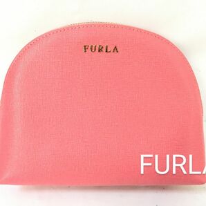 FURLA フルラ レザー 小物入れ ポーチ マルチケース メイクポーチ 化粧ポーチ