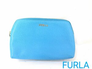 FURLA フルラ ポーチ マルチケース 小物入れ コスメポーチ 化粧ポーチ レザー