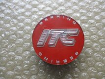 RAYS レイズ ITC SPORT Sebring セブリング アルミホイール用 中古センターキャップ 4個/4枚 レッド 赤_画像4