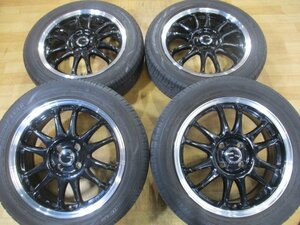 MINI ミニ PIAA MOTORISMO TS-6 ホイールタイヤ 4本 4H-100 16インチ 195/55R16 溝有り クーパーS クラブマン R55 R56 R50 R52 R53 R57 R58