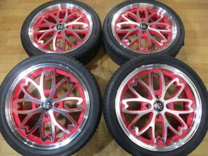 軽四 R-PRIDE 和道 桜 ホイール タイヤ 新品 4本セット 16インチ 165/50R16 ハンコック 2023年 ムーヴ ラパン コペン キャンバス サクラ ek