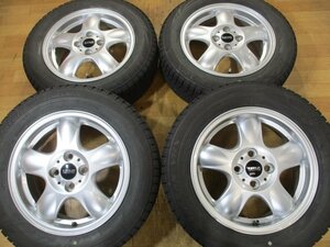 BMW MINI ミニ 純正 ホイール スタッドレスタイヤ 4本 4H-100 15インチ 175/65R15 ブリヂストン ブリザック VRX R50 R53 R54 R55 R56