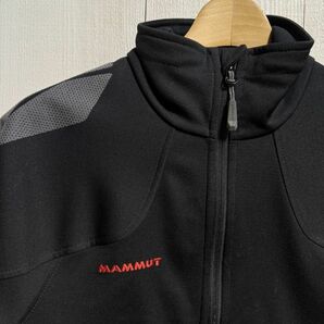 マムート MAMMUT Ultimate advanced Jacket ジャケット(M)ブラック/1010-09910/ソフトシェル/WIND STOPPER/登山の画像2