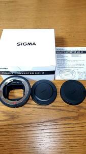 SIGMA MC-11 SA-E for sa mount = sony e-mount Sigma SA mount = Sony E mount mount converter 