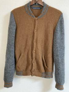 ★MONSIEUR LACENAIRE 100％ superfine alpaca ムッシューラスネール ニットジャケット カーディガン セーター