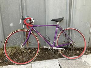 maruishi ロードバイク EMPEROR 2X7段　 紫色 フレームサイズ約475cm 現状品