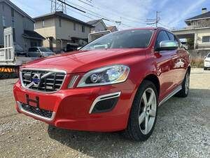 H25年 ボルボ XC60 T5 Rデザイン Bカメラ 前後ドラレコ ETC R-DESIGN専用本革シート