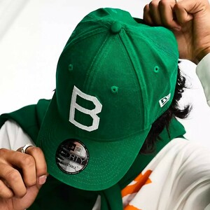 ニューエラ 9FORTY B ロゴ キャップ 【グリーン】クーパーズタウン MLB メジャーリーグ NEW ERA 帽子 ブルックリン ドジャース .