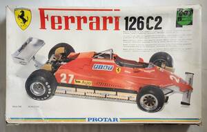 プロター プラモデル フェラーリ 126C2 1/12 FERRARI PROTAR