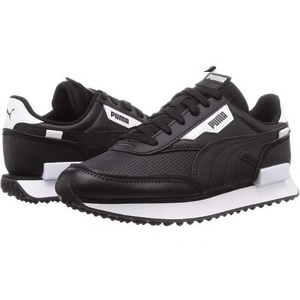  Puma Future rider Contrast 22.5cm regular price 12100 jpy black / white black white FUTURE RIDER CONTRAST lady's sneakers 